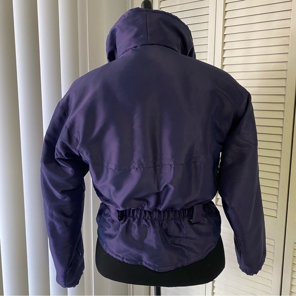 Hot Music Vintgae Ski Jacket Purple Puffer Size L - Picture 5 of 5